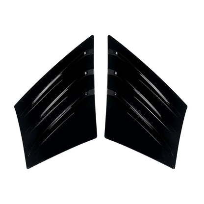 Gloss Black Bumper Side Vent Louver Covers for BMW X3 G45 M-Sport (2025–2025)