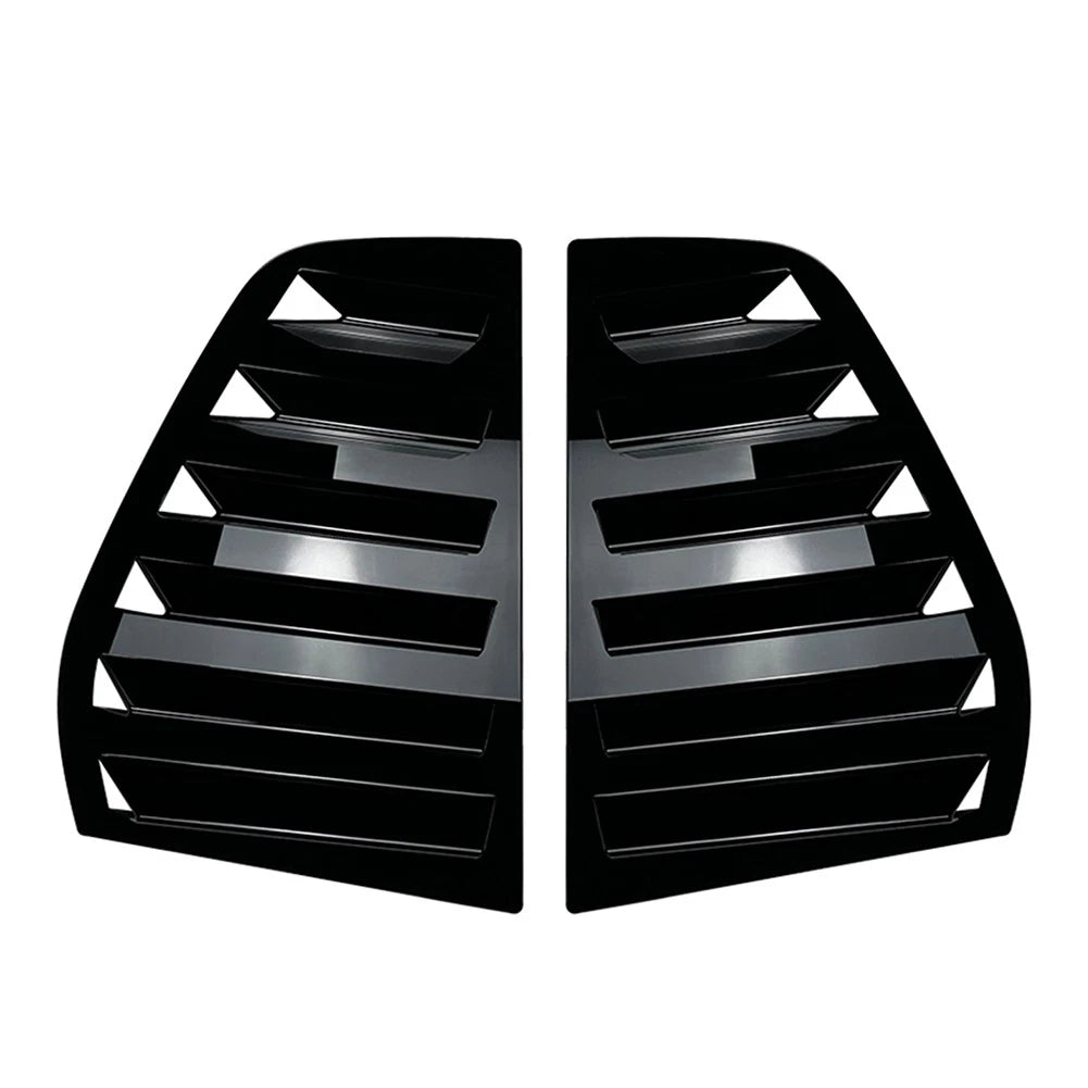 Gloss Black Rear Window Louver Cover Trim  for VW Golf MK5 (2004-2008)