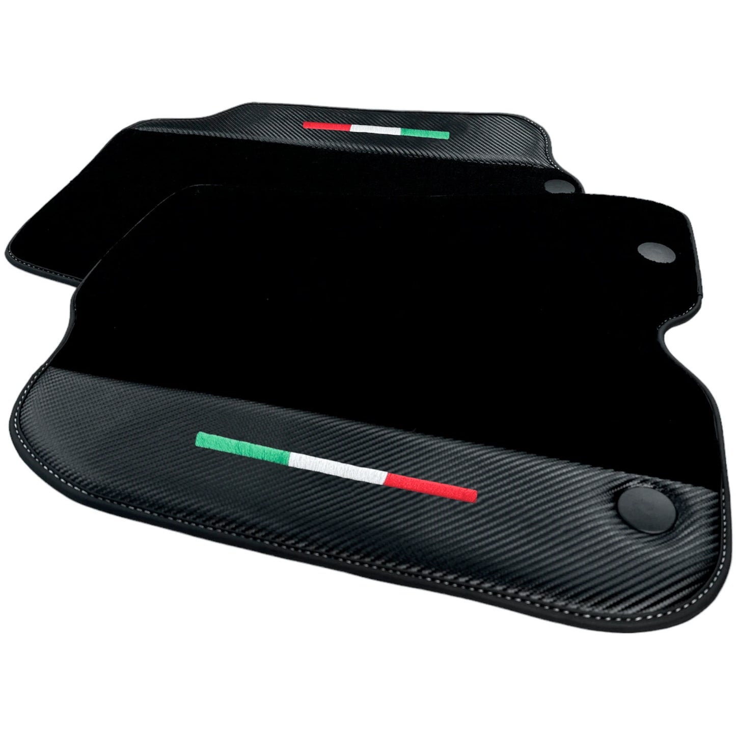 Black Floor Mats for Ferrari F12 Berlinetta (2013-2017)