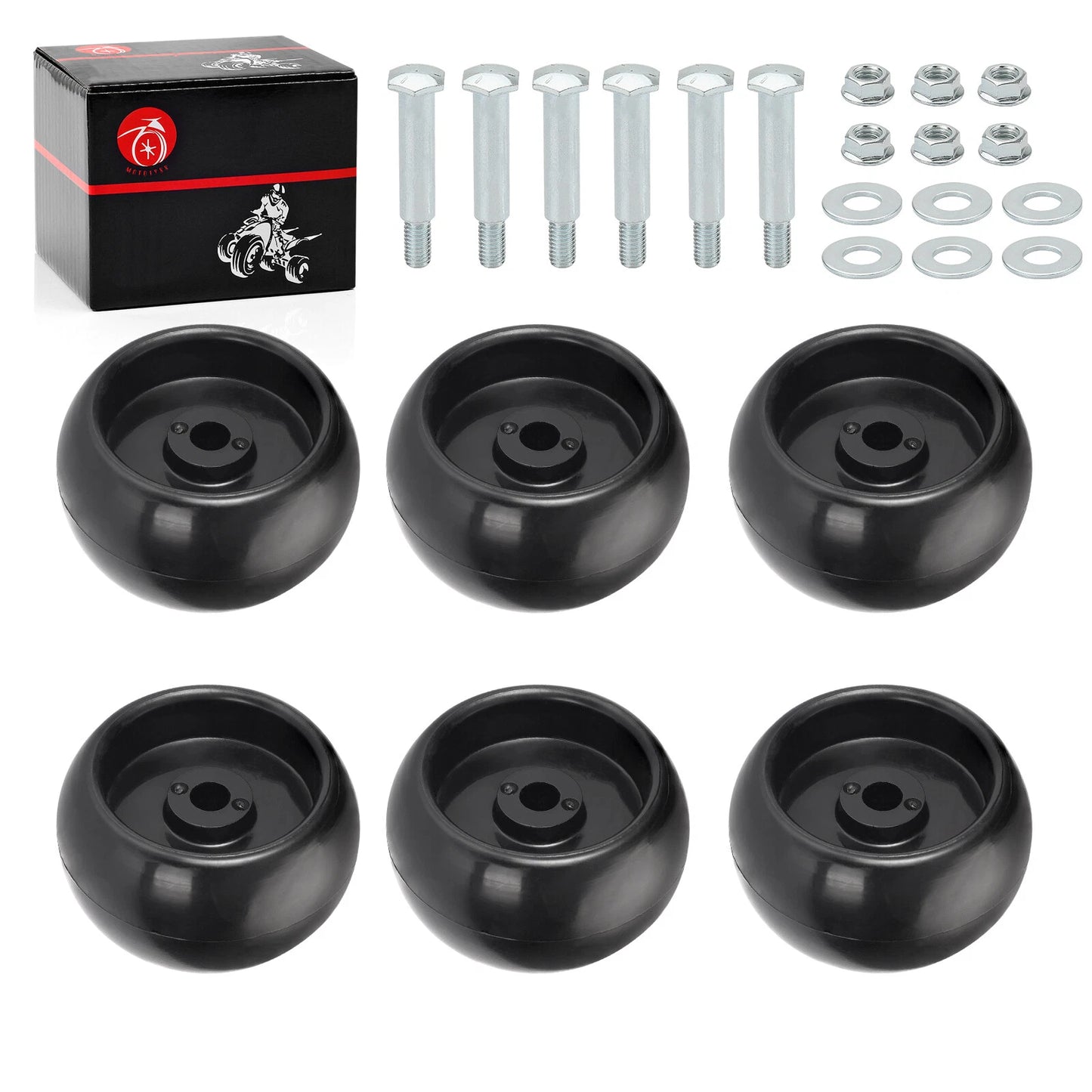 Deck Wheels for Ferris Simplicity Snapper Pro 1714760/210-043/12060