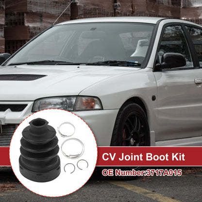 Inner CV Joint Boot Kit w/ Clamps for Mitsubishi Lancer (2012-2017)