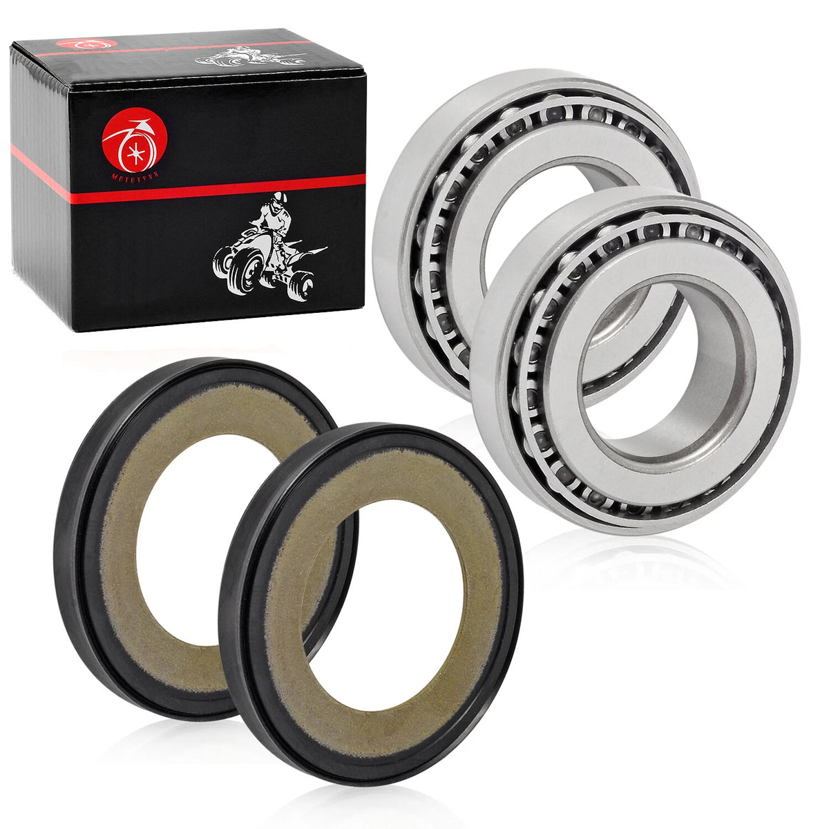 Steering Head Bearings & Seals Neck Post Kit for Sportster 1200 (1988–2016)