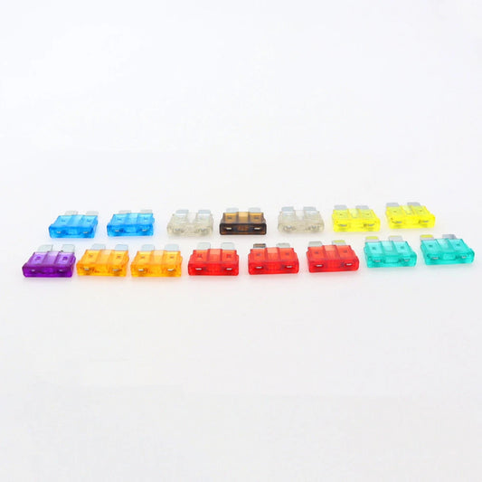 15-Way Blade Fuse Box & 4-Way 12V 40A Relay for Car Truck UTV