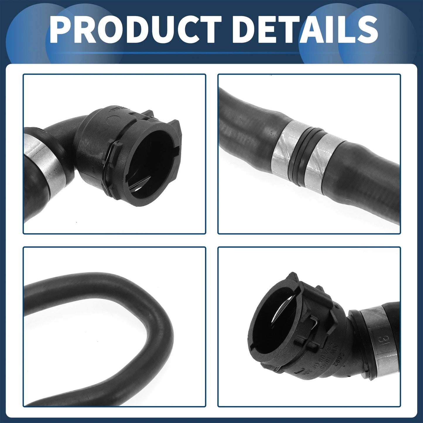 HVAC Heater Hose for BMW X3 X4 (2011-2017, 2015-2018)