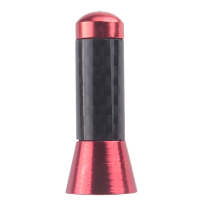 3.5cm Carbon Fiber Short Antenna Kit for Car - Includes Screws (Fits Most Models)