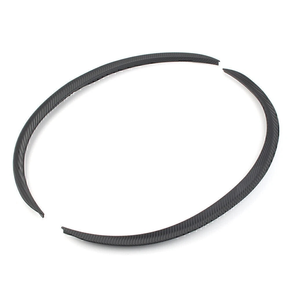 Carbon Fiber Wheel Eyebrow Arches Fender Flares Trim Cover for Car