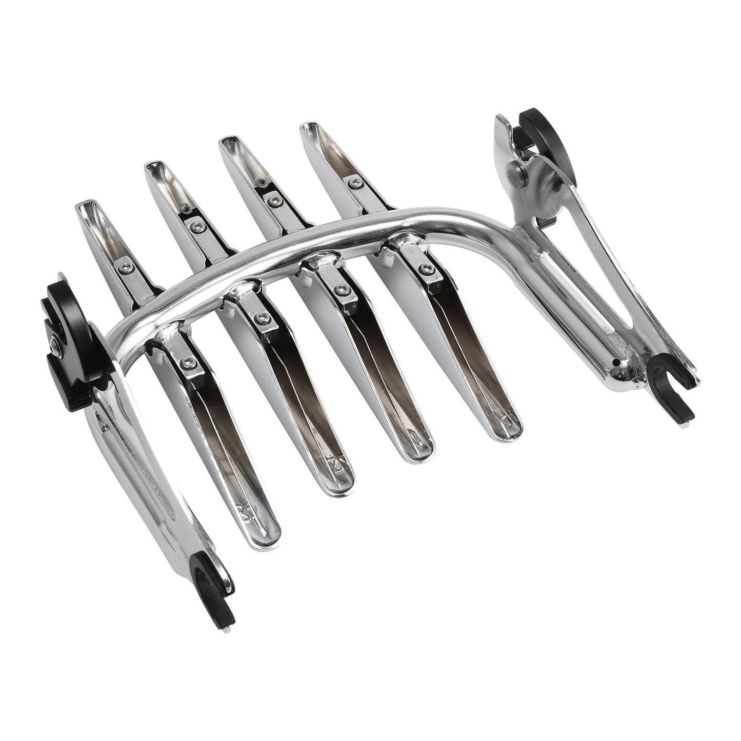Chrome Detachable Stealth Luggage Rack for Harley Electra Glide (2009-2024)