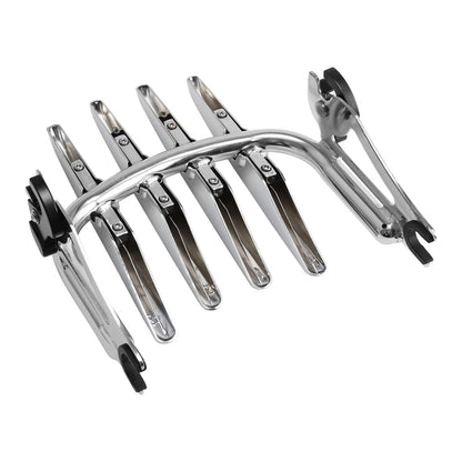 Chrome Detachable Stealth Luggage Rack for Harley Electra Glide (2009-2024)