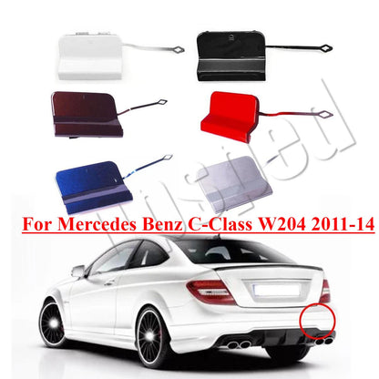 Rear Bumper Tow Hook Cover Cap for Mercedes-Benz C-Class (2011–2014)