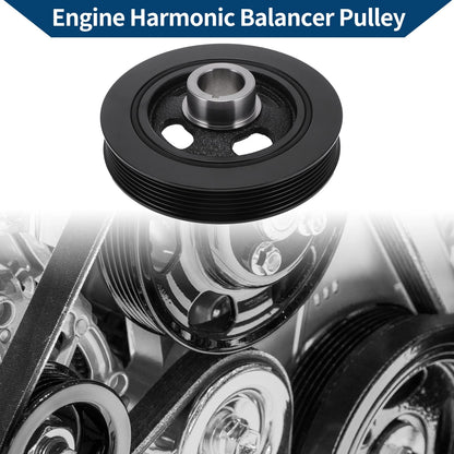 6 Groove Harmonic Balancer Crank Pulley for Dodge Journey
