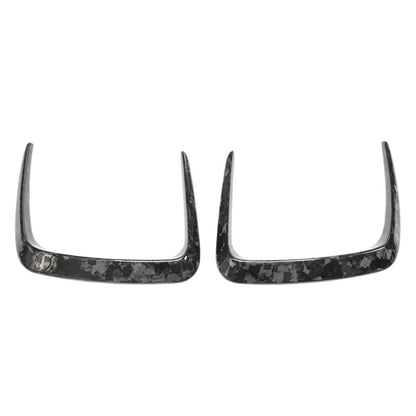 2 x Forged Carbon Fiber Bonnet Vent Trim for BMW G80 G82 G83 M3 M4 (2021-2025)