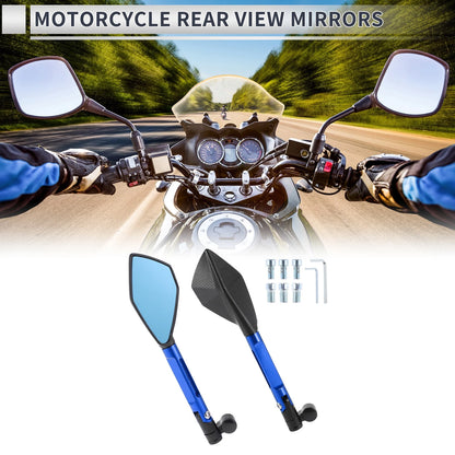 M8/M10 1 Set Motorcycle Rear View Mirrors for Motorcycle