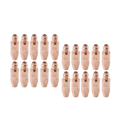 20 x MIG Welding Torch Contact Tips 1.0mm for 24KD Mig Welding Gun