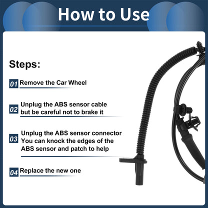ABS Wheel Speed Sensor for Ford Edge (2007-2012) Front Right