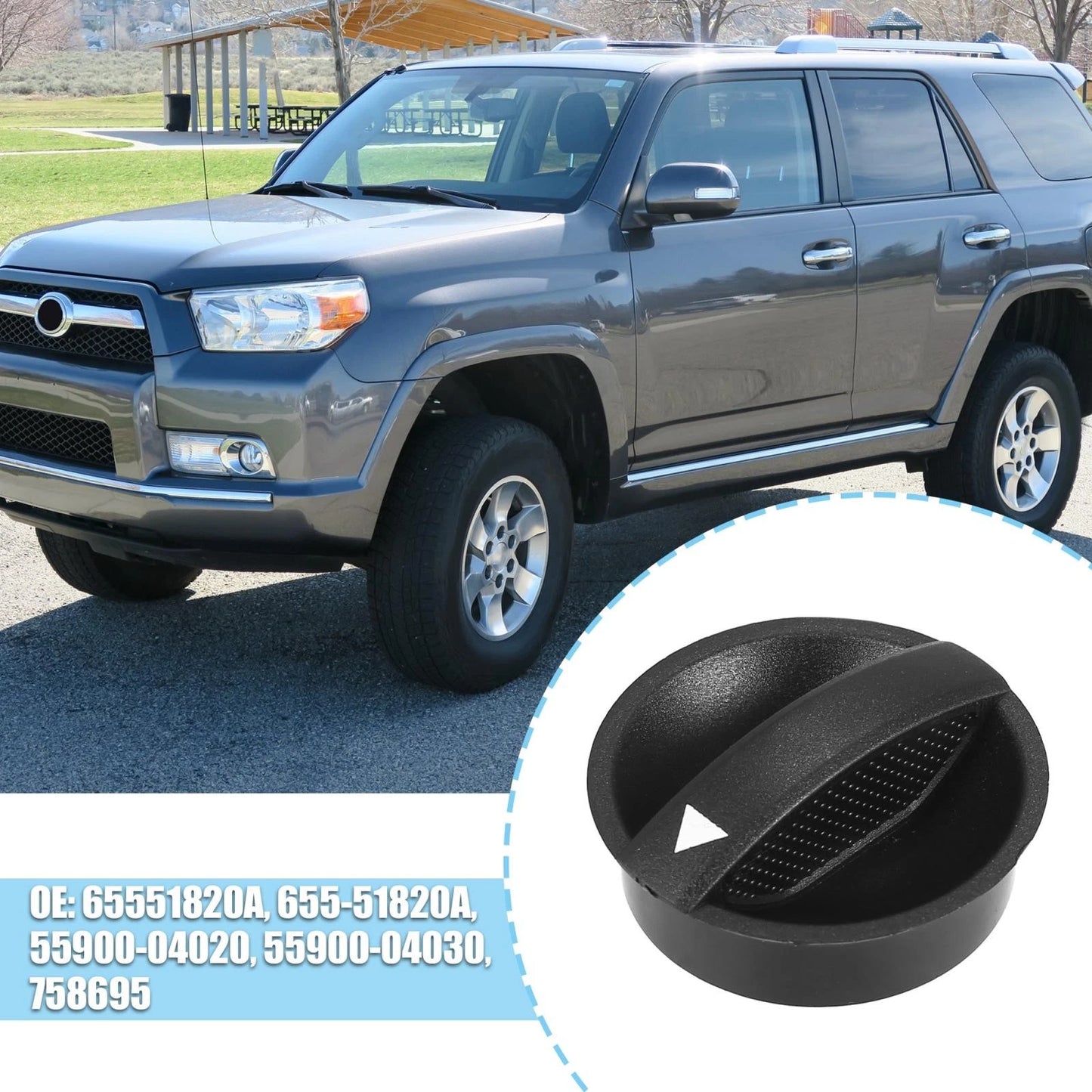 AC Climate Control Switch Knob for Toyota Tacoma (2005-2011)