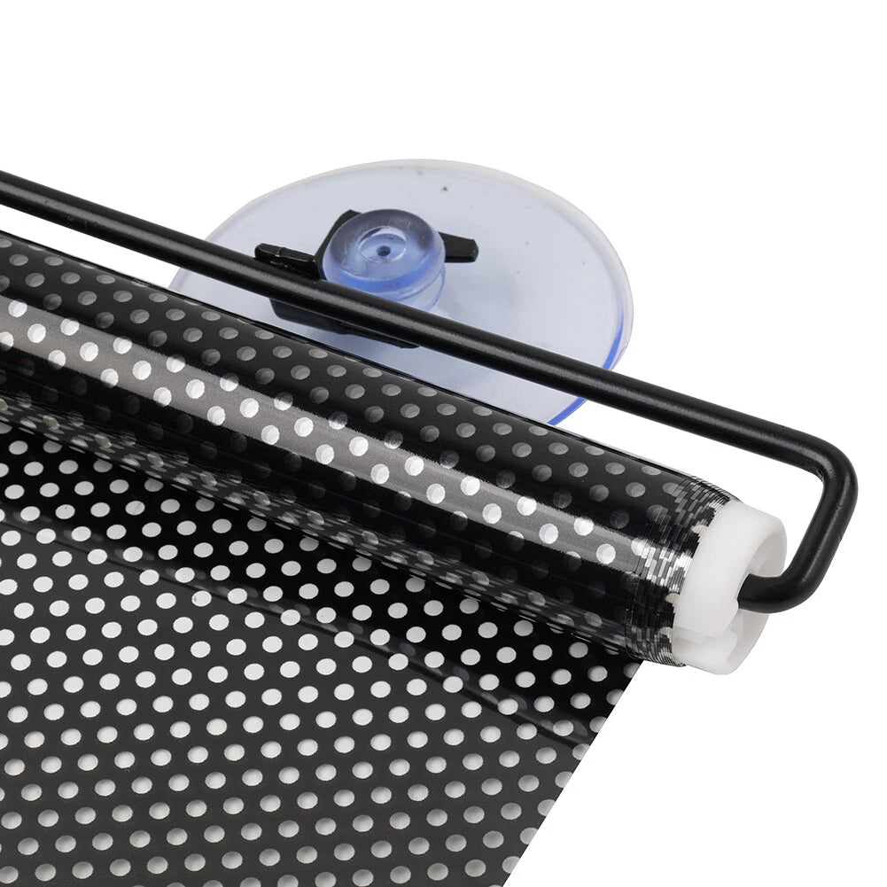 Retractable Auto Sun Shade Cover for Car Side Window Visor (Fits Most Models)
