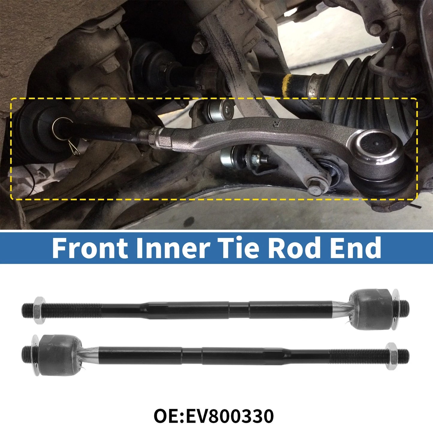 Front Inner Tie Rod End Links for Chevrolet Captiva Sport (2012-2015)