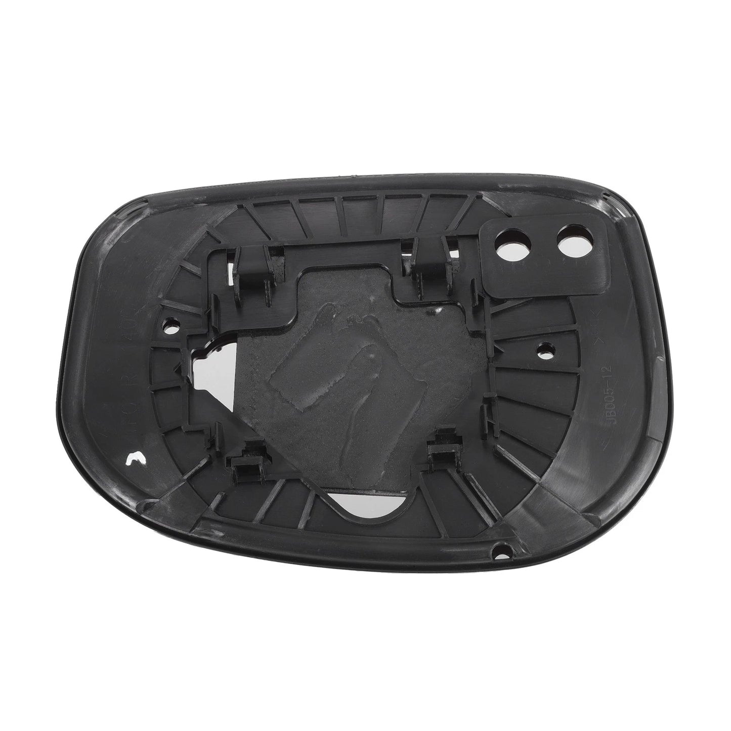 Right Side White Mirror Glass w/ Back for Honda Fit Jazz (2009-2013)