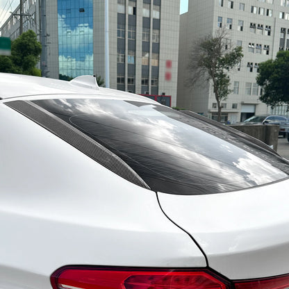 Rear Spoiler Lip Trim for BMW X6 F16 (2015-2019) Carbon Fiber Look