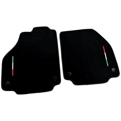 Alcantara Black Floor Mats for Ferrari 488 Spider (2015-2022)