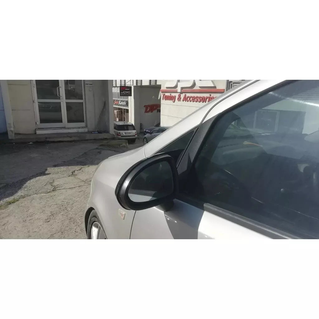 Side View Mirror Cover Gloss Black 2 Piece for Opel Corsa D (2006-2014)