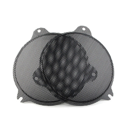Black Front Mesh Speaker Grills for Harley Davidson Electra Glide (2014-2018)