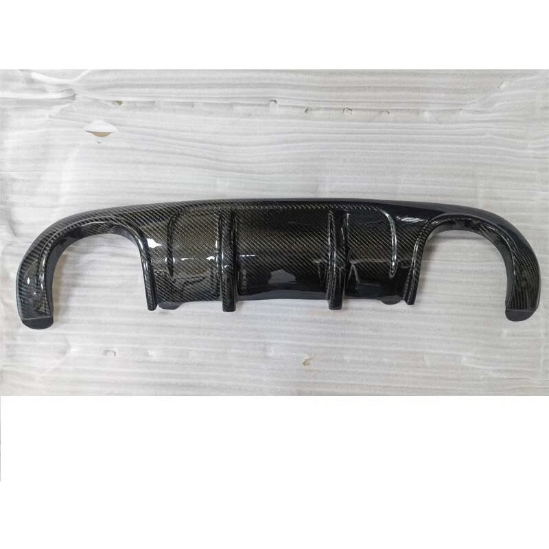 Carbon Fiber Rear Diffuser Lip Exhaust Valance Fit for Audi TT 2000-2006