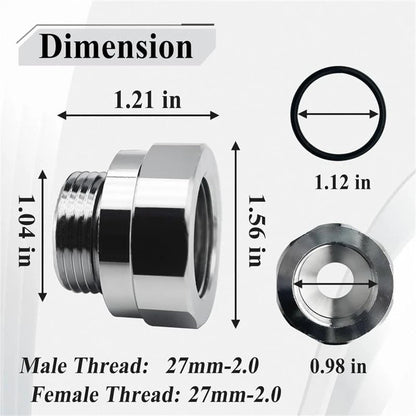 27mm Oil Drain Valve Adapter & O-ring