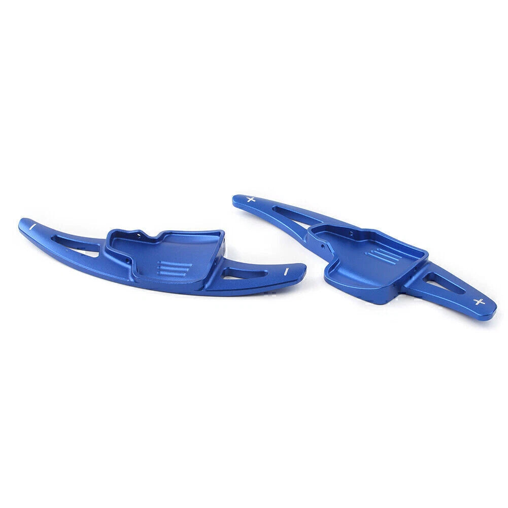 Blue Steering Wheel Shift Paddle Shifter Extension for Ford Focus, Escape (2012-2018)