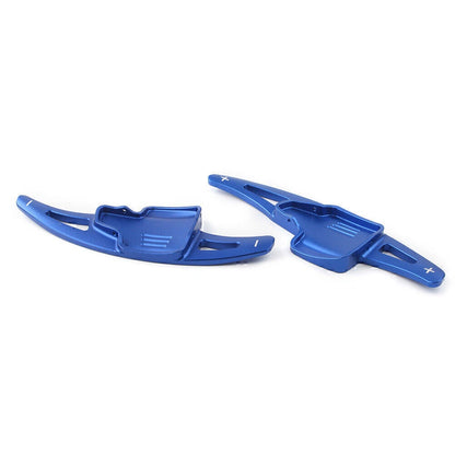 Blue Steering Wheel Shift Paddle Shifter Extension for Ford Focus, Escape (2012-2018)