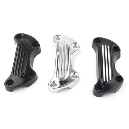 1" Handlebar Riser Top Clamp Cover for Harley Sportster Softail Dyna (2004-2023)