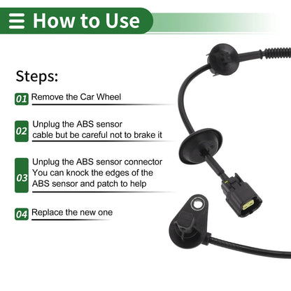 ABS Wheel Speed Sensor for Chevrolet Sail Front Right