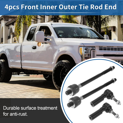 4pcs Tie Rod End Links for Ford Mustang (2015-2019)