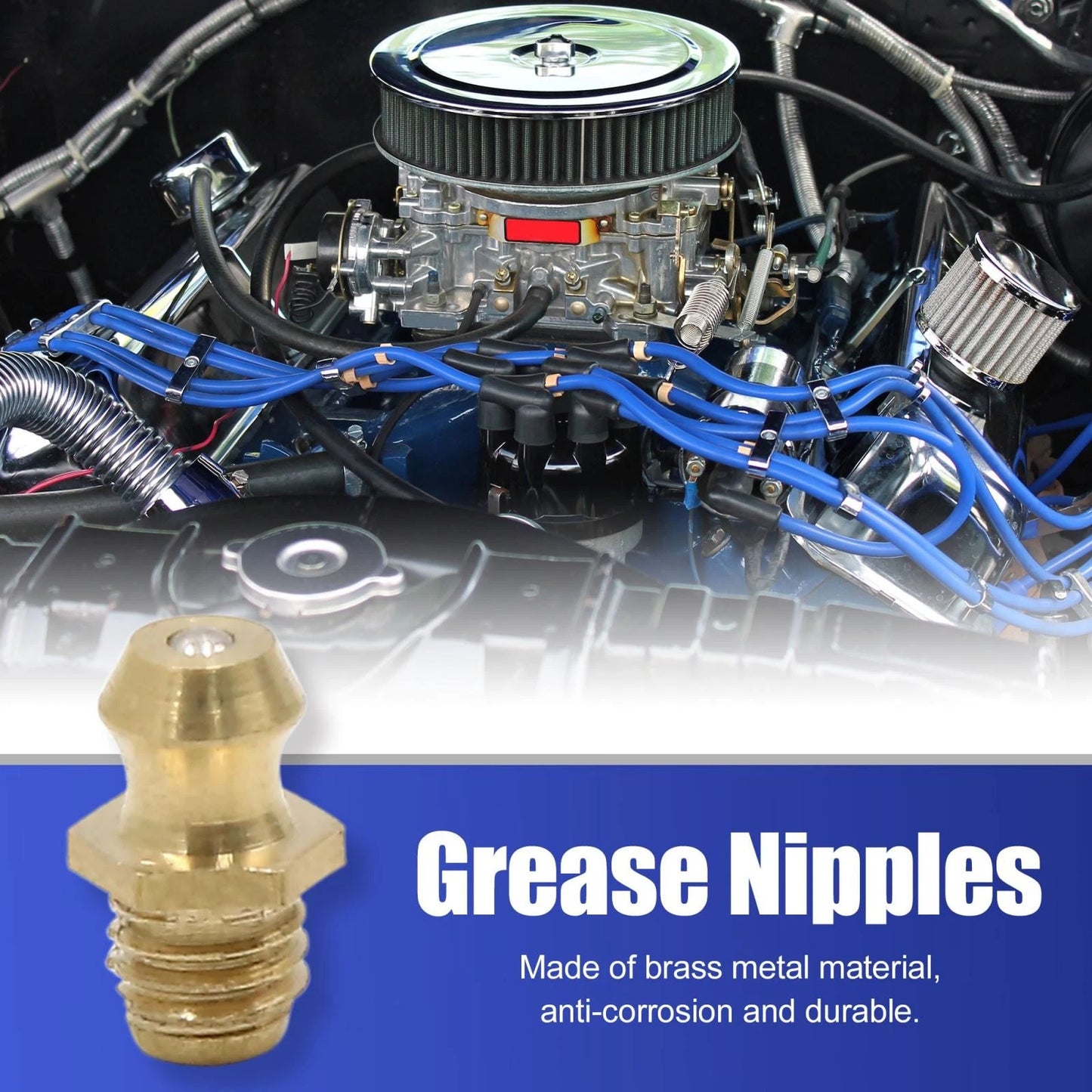 Grease Nipple Fitting 20 x M6x1 for Motorcycle