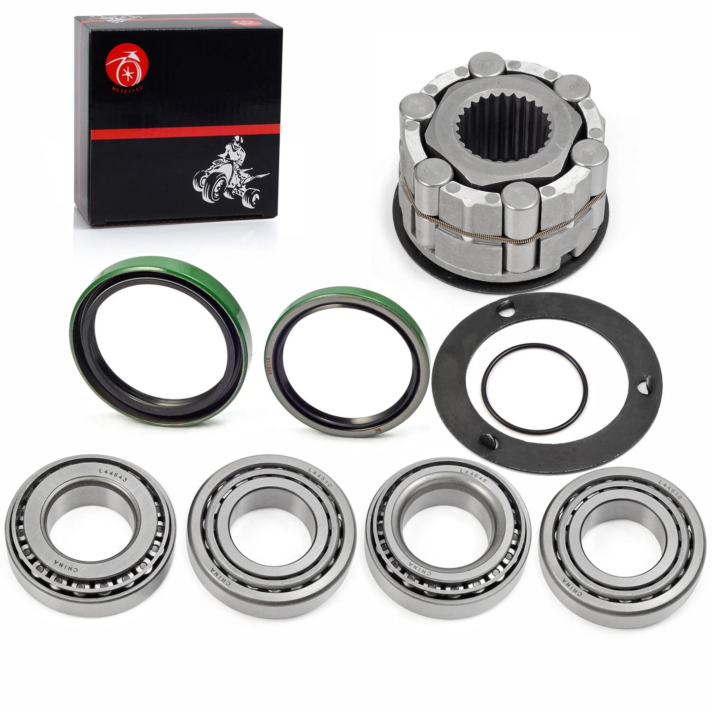 Front Wheel Hub Clutch & Bearing Seal for Polaris Sportsman 500 HO (1999–2008)