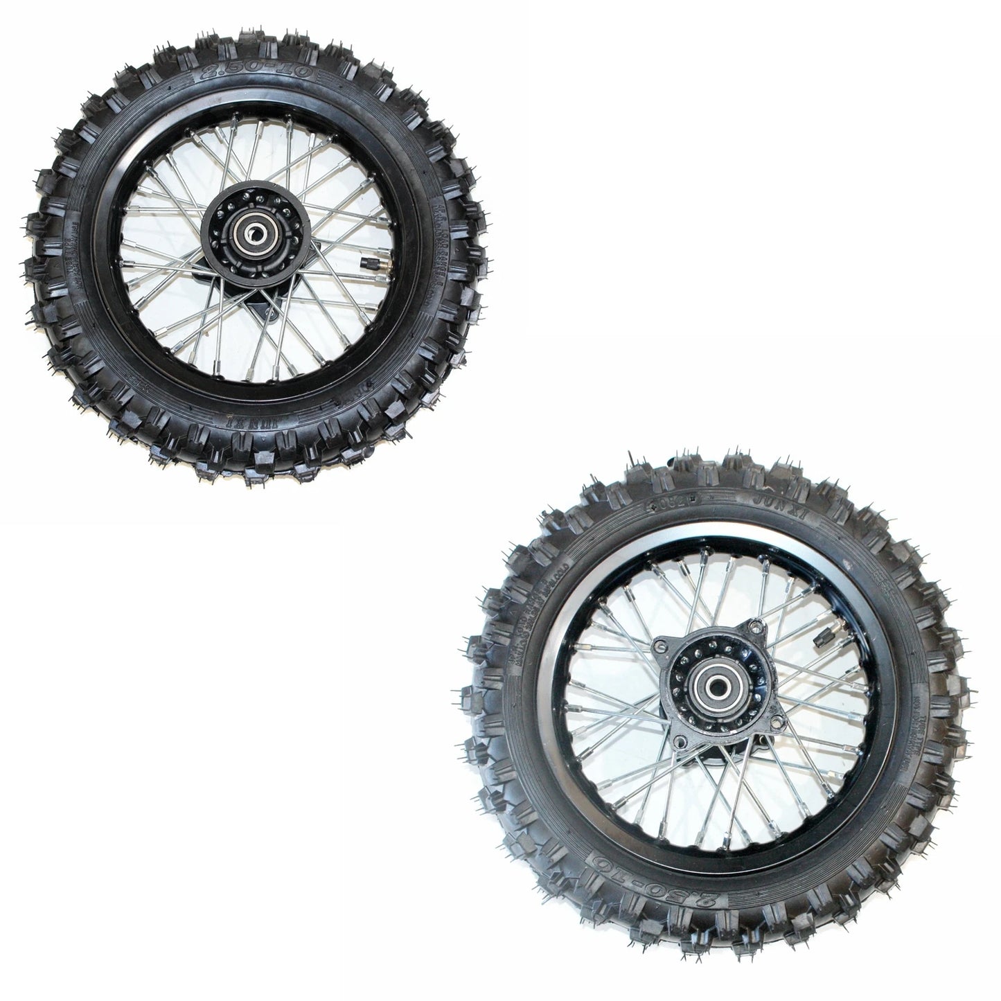 15mm Axle 10" Front Rear Wheel Rim + Tire for PIT PRO Dirt Bike