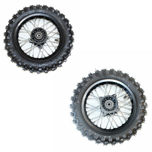 15mm Axle 10" Front Rear Wheel Rim + Tire for PIT PRO Dirt Bike