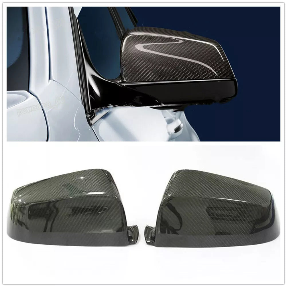 Carbon Fiber Rear Mirror Covers for BMW 5 6 7 Series (2007-2017)