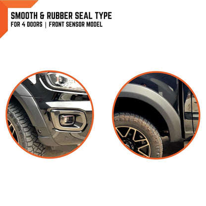 38P Aluminium Metallic Fender Flares for Ford Ranger PX3 (2018-2021)