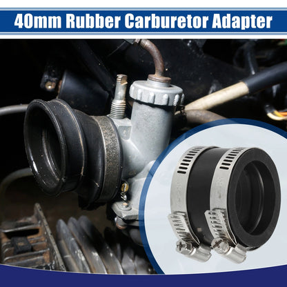 40mm ID / Carburetor Intake Manifold Pipe Adapter for Motorcycle