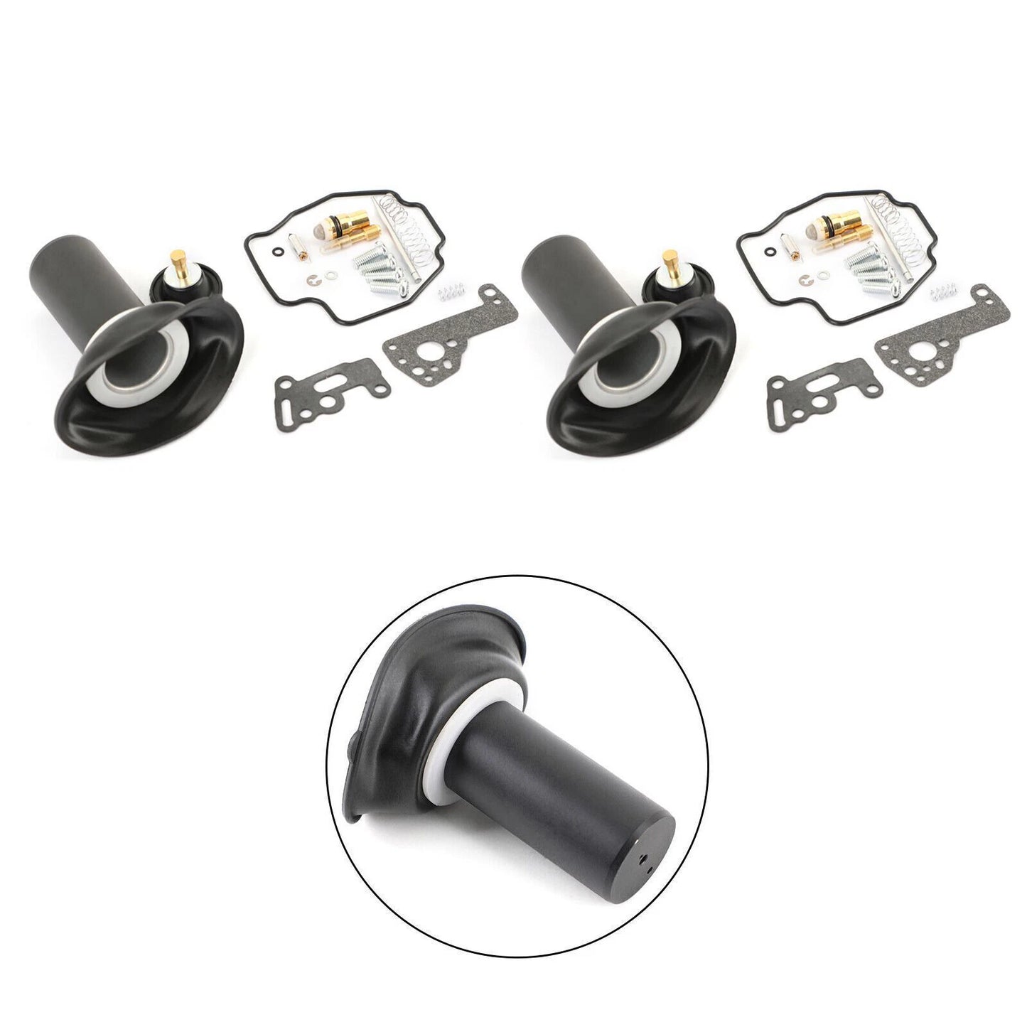 2 x Carburetor Repair Kit for Yamaha Virago 535 XV535 (1990-2001)