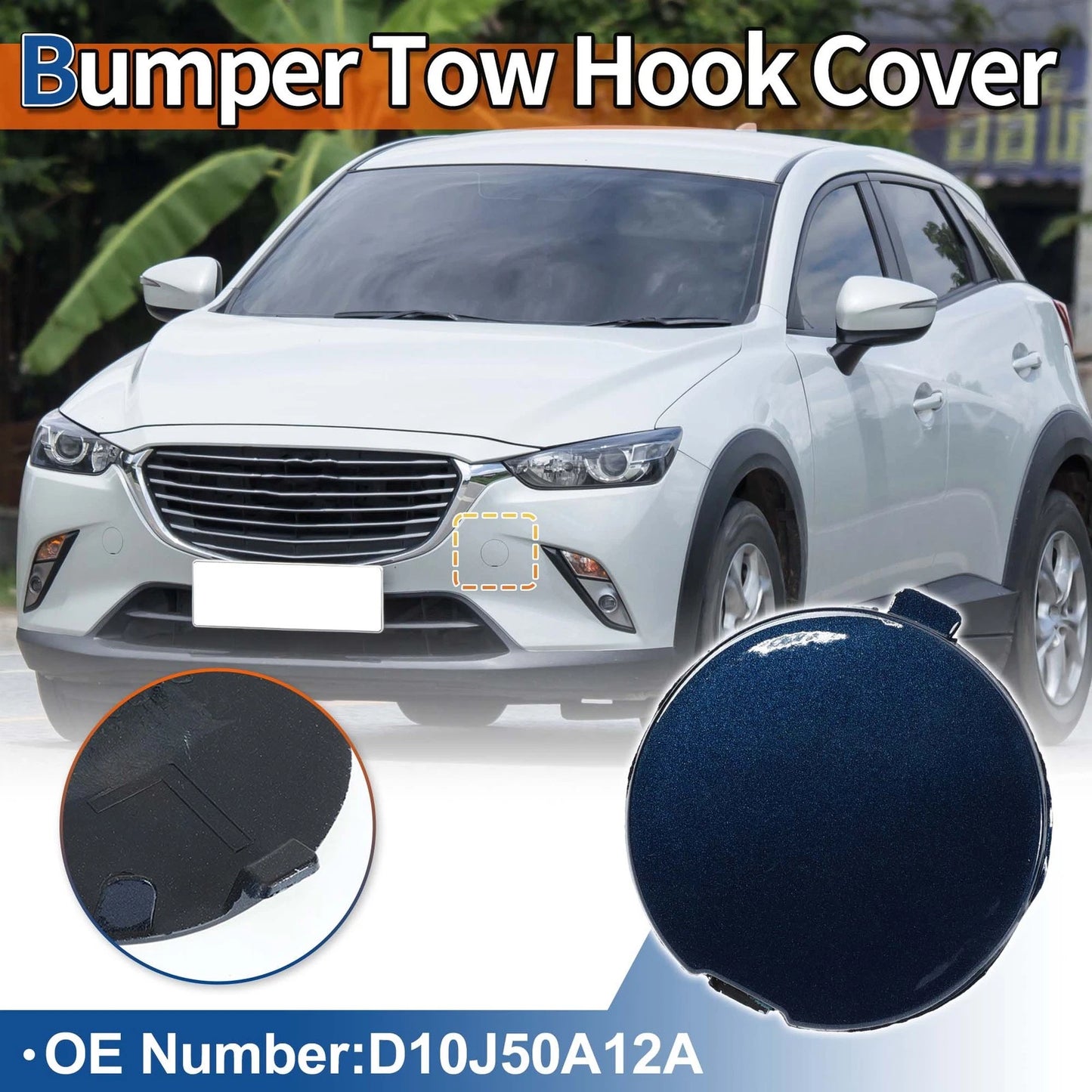 Tow Hook Cover for Mazda (2016-2023)