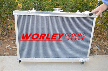 44mm 3 Row Aluminum Radiator for Nissan Skyline R32 (1989-1994)