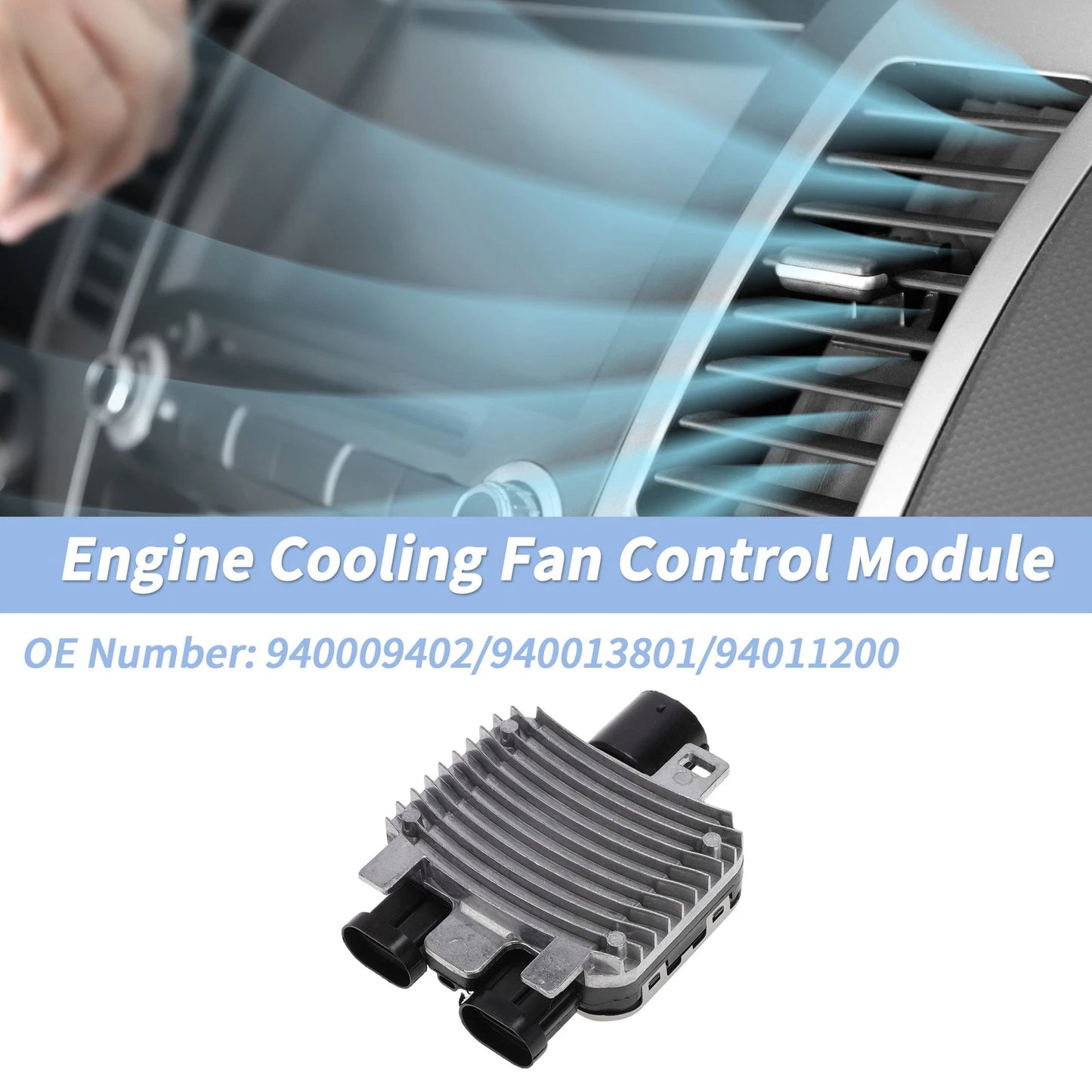 Engine Cooling Fan Control Module for Ford Edge (2011-2014) 1 Pc
