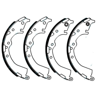 Rear Brake Shoes for Toyota Townace Van YR39 2.0L 3Y-C (1992-1996)
