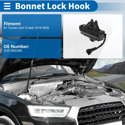 Bonnet Latch Assembly for Toyota Land Cruiser (2016-2020)