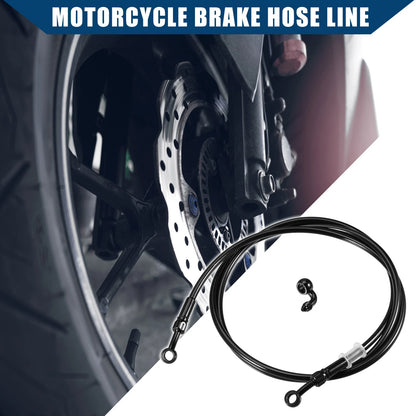 170cm Motorcycle Hydraulic Brake Line Oil Hose Fitting with Banjo