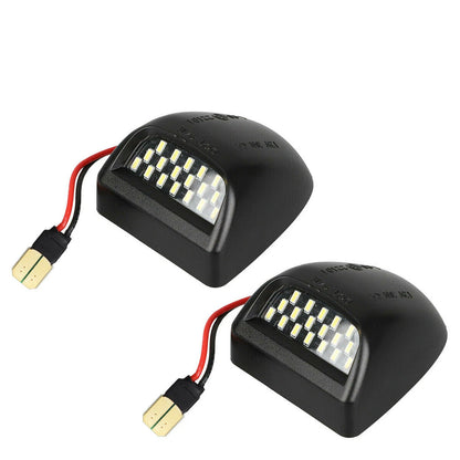 2 x LED License Plate Lights for Chevy Silverado Avalanche (1999-2013)