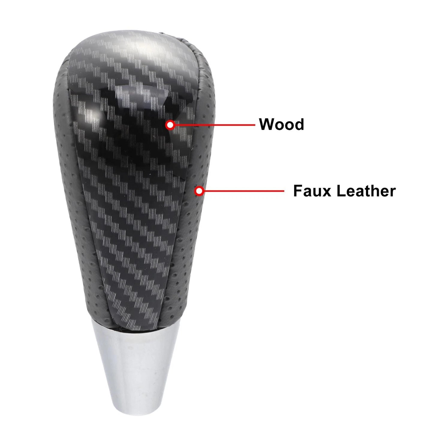 Gear Shift Knob Gray Black for Toyota RAV4 Camry Corolla