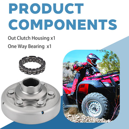 Wet Clutch Centrifugal Carrier & Bearing for Honda TRX350 Rancher 2000-2006